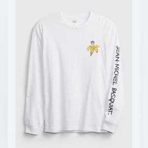 GAP x Jean Michael Basquiat | White long sleeve t-shirt | Size medium